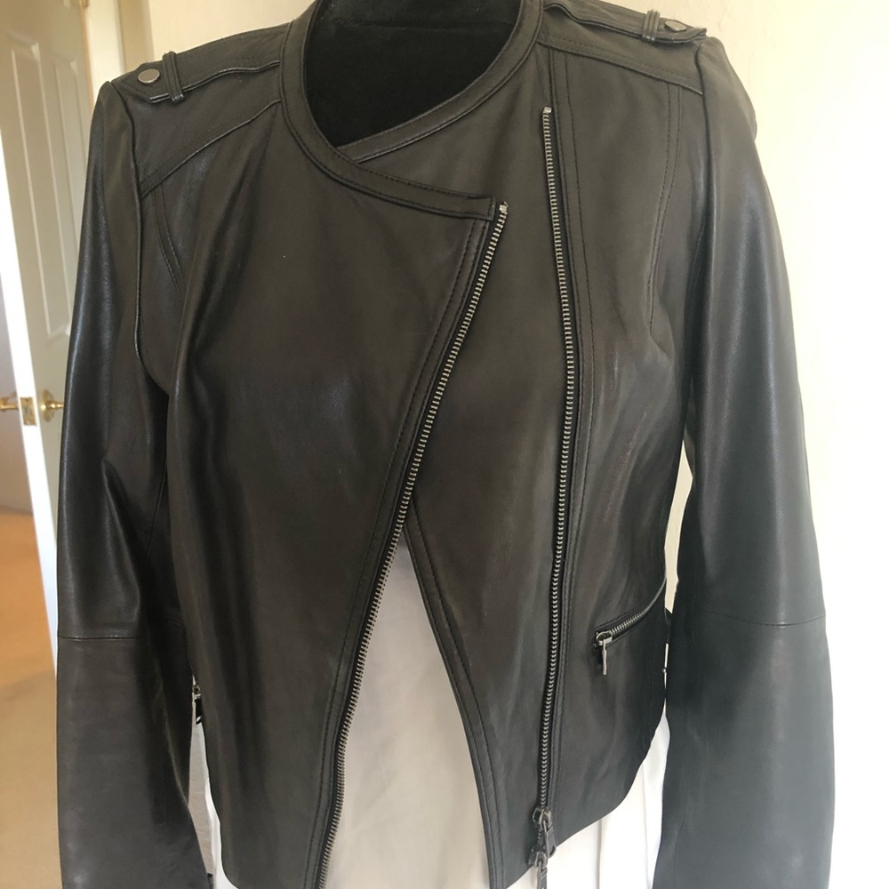 Joie Leather Moto Jacket